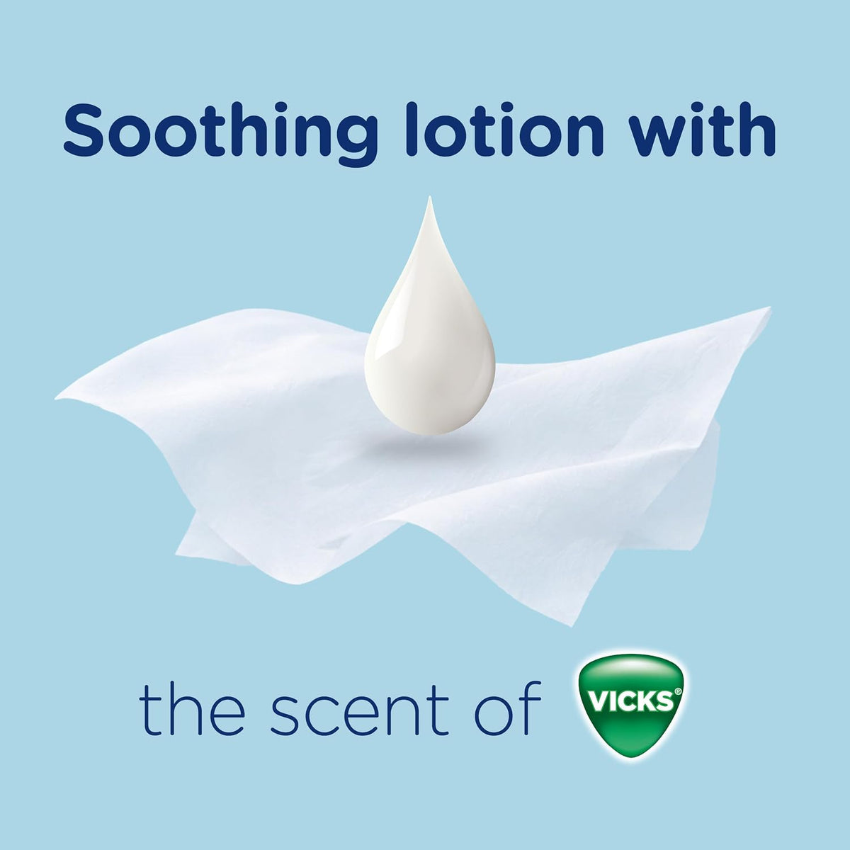 Puffs Plus Lotion with Vicks Scent Tissues, 4 Cubes of 48 - view 4