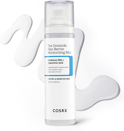 COSRX Barrier Cream Face Mist, Ceramide and Hyaluronic Acid, 4.06 fl oz (120ml)