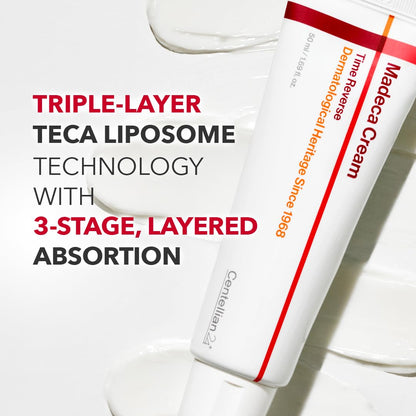 Centellian 24 Madeca Cream Time Reverse, TECA Face Moisturiser - view 5