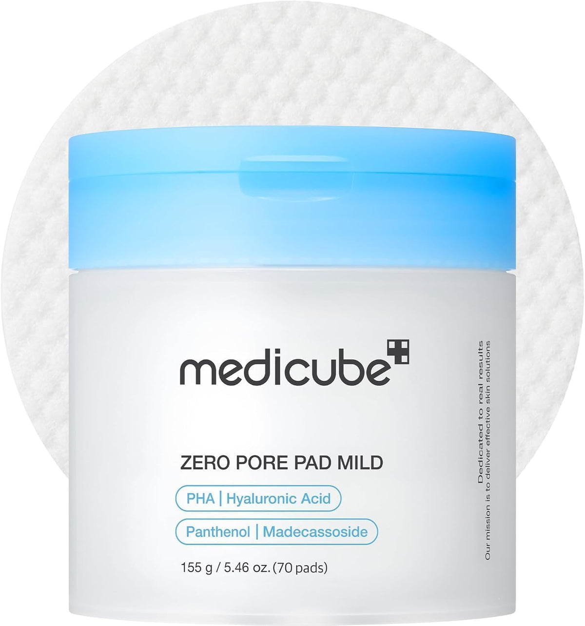 medicube Zero Pore Pad Mild 2.0 Gentle Exfoliating Toner Pads — product view