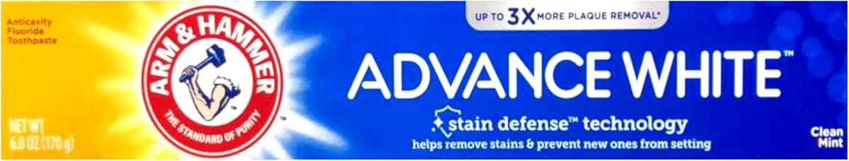 Arm & Hammer Advance White Extreme Whitening Toothpaste 6 oz, Pack of 6 - view 5
