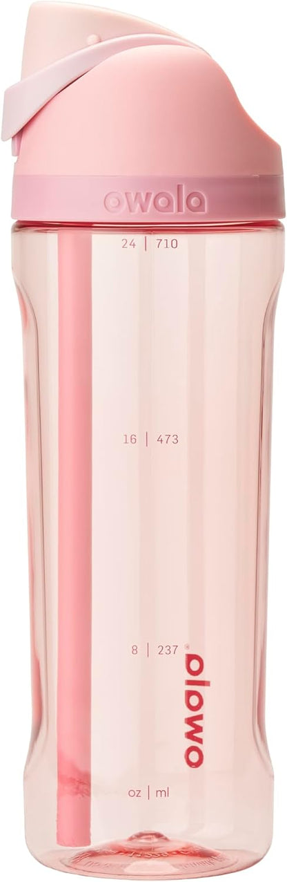 Owala FreeSip Tritan Water Bottle 25oz, Rose Quartz - view 3
