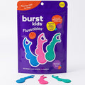 Burst Kids Flossers, Strawberry, 90 Count