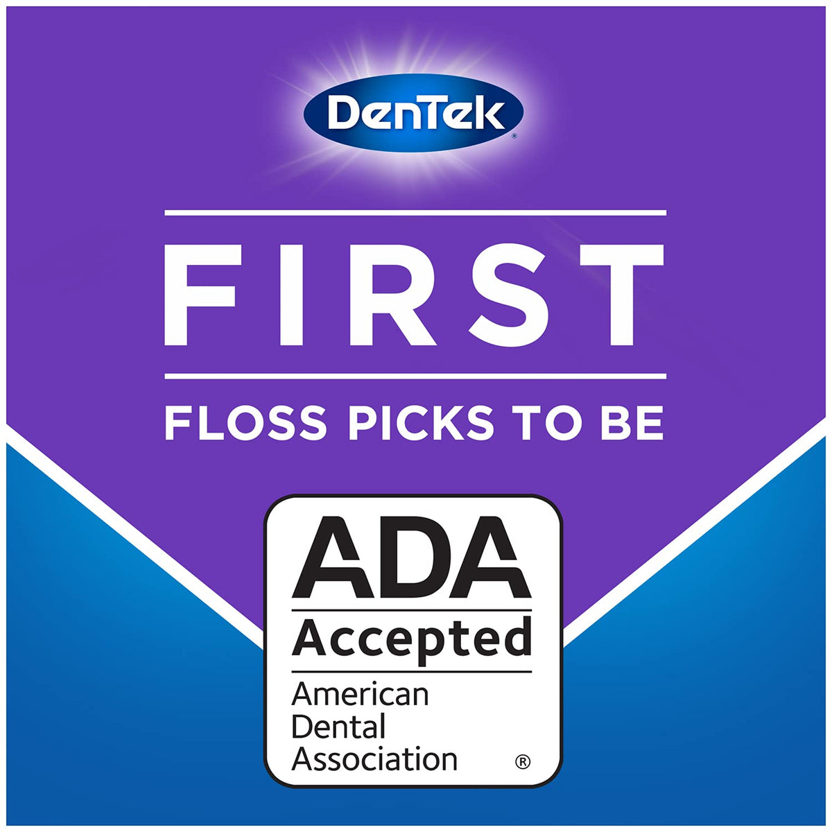 DenTek Cross Flosser Plaque Control Floss Picks, 75 Count, Pack of 3 - view 5