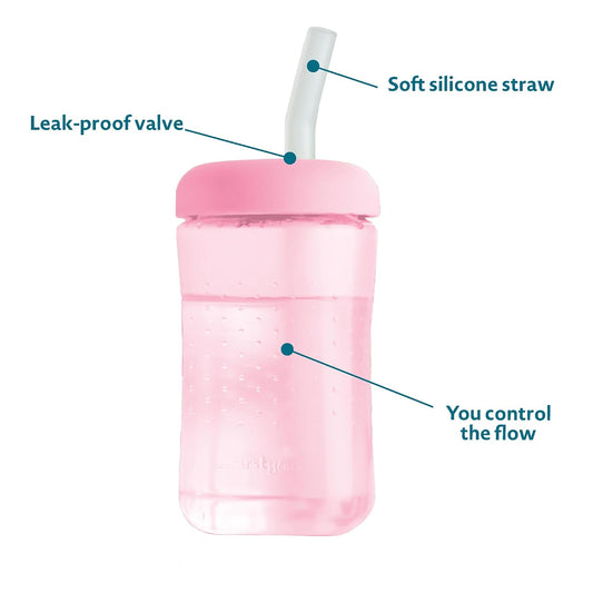 The First Years Squeeze and Sip Straw Cups, 3 Count - view 2