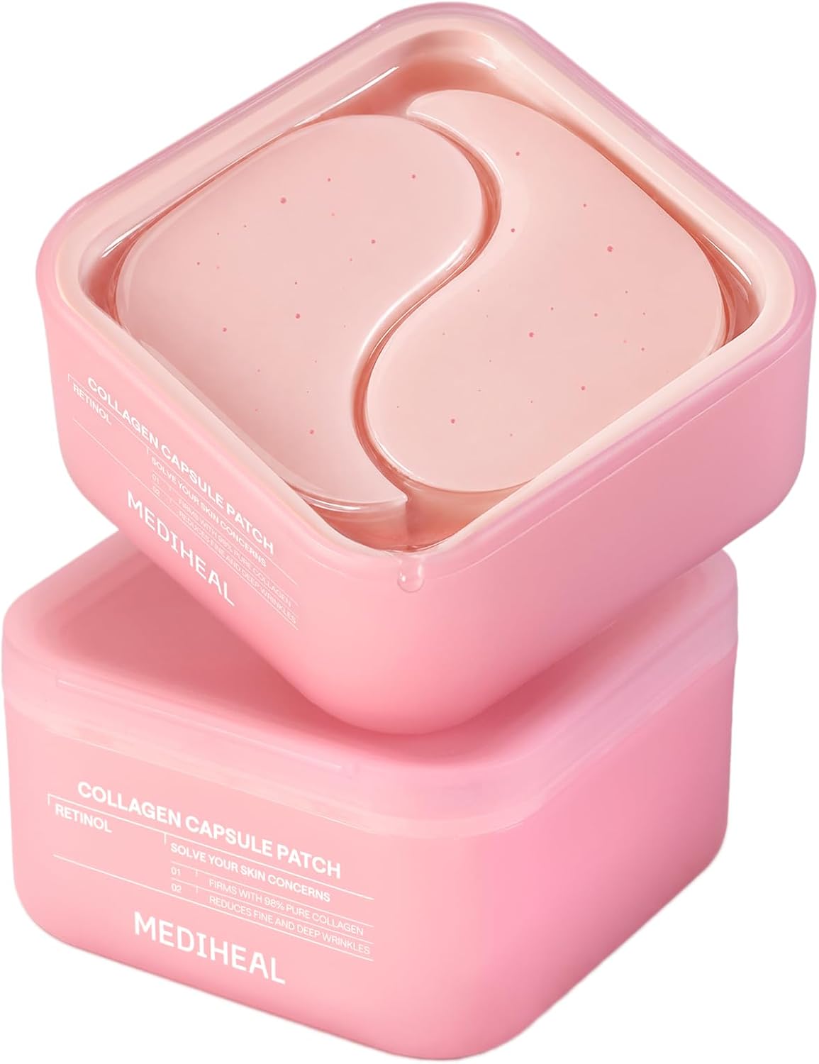 Mediheal Retinol Collagen Capsule Eye Patches, 60 Count — product view