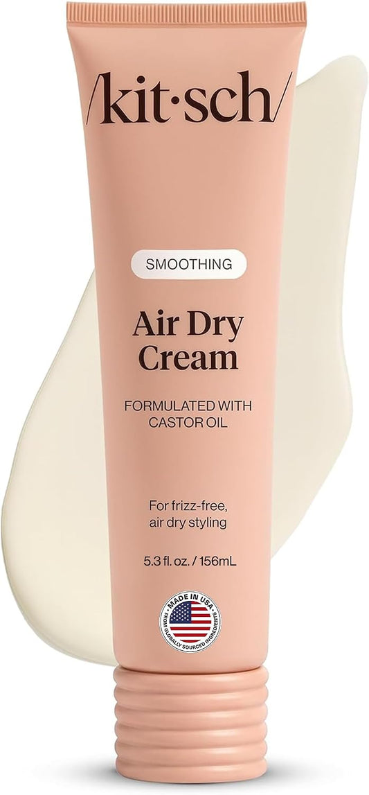 Kitsch Smoothing Air Dry Cream for Hair, 156 ml