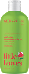 ATTITUDE Kids Bubble Wash Watermelon & Coco, 473 ml (16 fl oz)