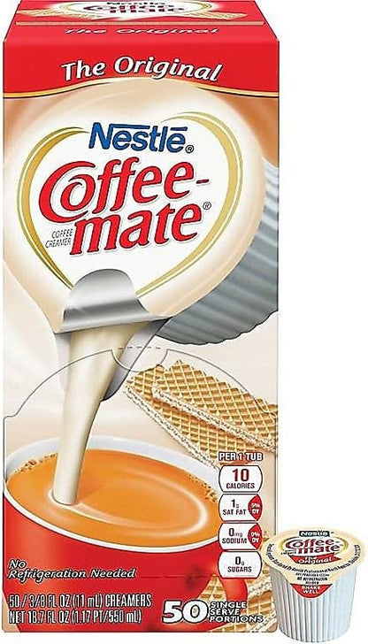Coffee-mate Original Creamer 0.375 oz Singles, Box of 50 - view 3