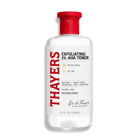 Thayers Exfoliating 2% AHA Toner with Glycolic Acid 355 ml (12 fl oz)