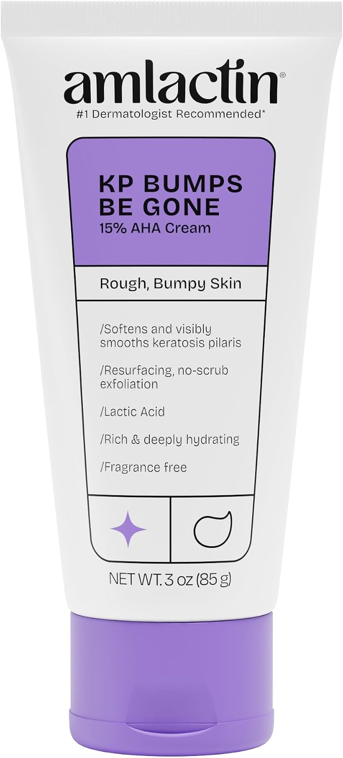 AmLactin KP Bumps Be Gone Exfoliating & Hydrating Cream, 85 g (3 oz) — product view