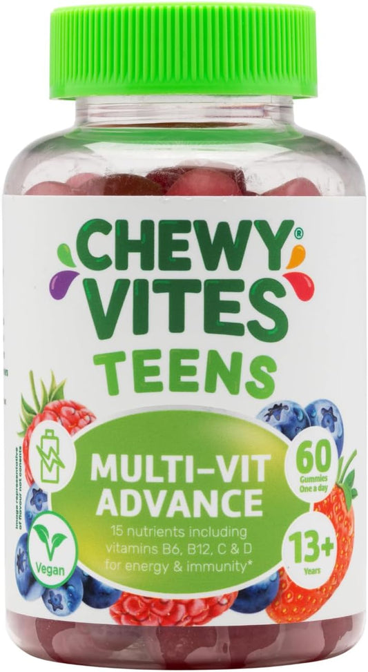 Chewy Vites Teens Multi-Vit Advance Gummies - 60 Count