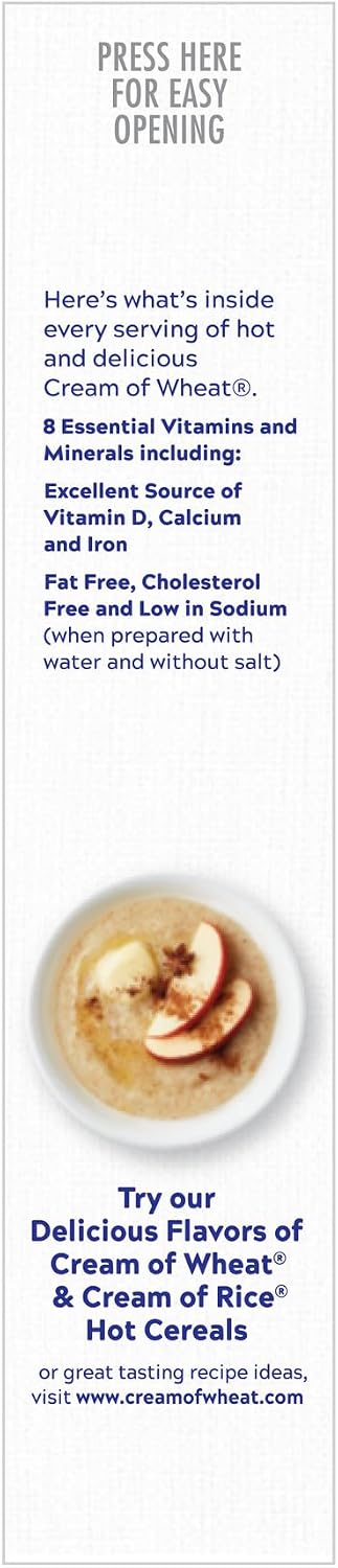 Cream of Wheat Enriched Farina, 2.5 Minute Cooking, 28 oz - view 3