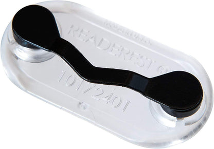 Readerest Magnetic Eyeglass Holder Clip, Black, USA Made - view 4