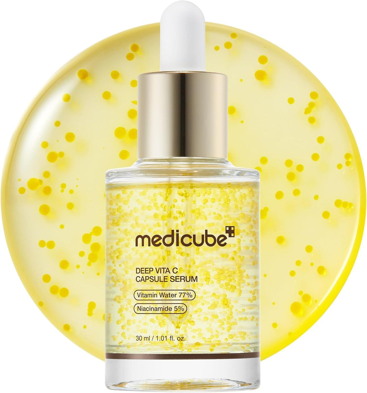 Medicube Deep Vitamin C Capsule Serum, 1.01 fl oz (30 ml) — product view