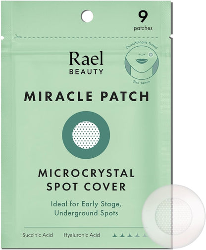 Rael Miracle Pimple Patches, Microcrystal Spot Cover, 9 Count