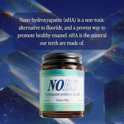 NOBS Fluoride-Free Toothpaste Tablets with Nano Hydroxyapatite, 3 Month Supply - view 3