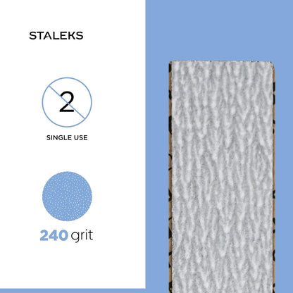 Staleks Pro Papmam Disposable Files for Straight Base, 240 Grit, 50 Count - view 5