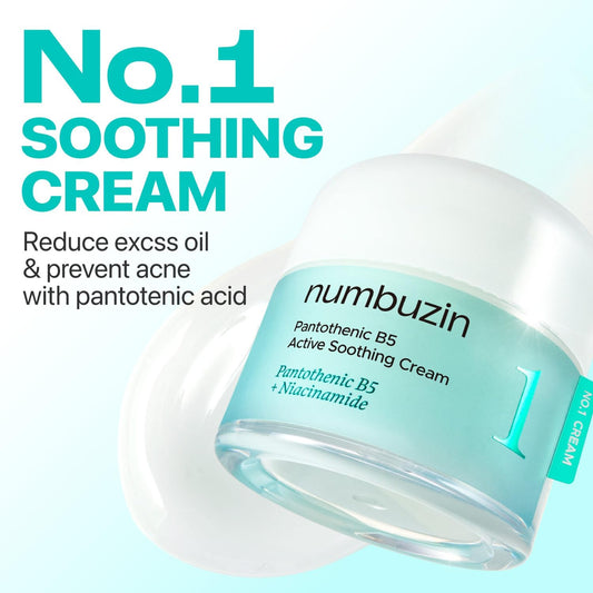 Numbuzin No.1 Pantothenic B5 Active Soothing Cream 80 ml - view 2