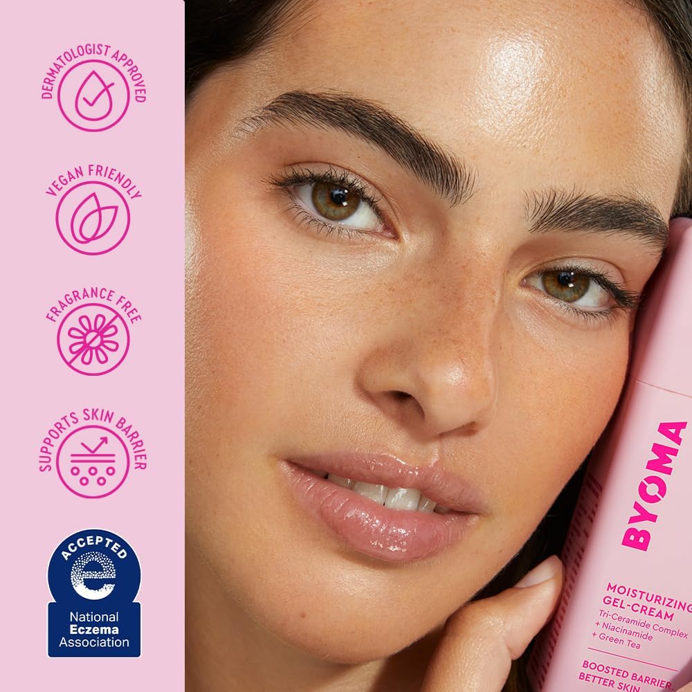 BYOMA Moisturising Gel Cream, Oil-Free Daily Moisturiser, 50 ml - view 2