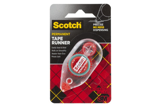 Scotch Double Sided Tape Runner 0.27 in x 26 ft, 1 Pack