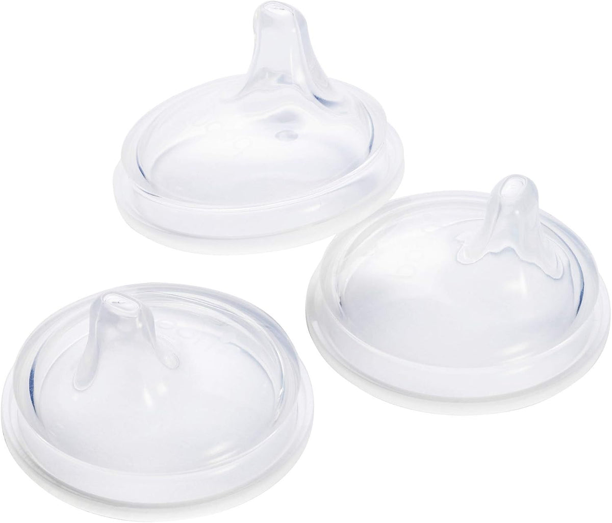 Boon Nursh Silicone Sippy Cup Lids, 3 Count, 6 Months+ — product view