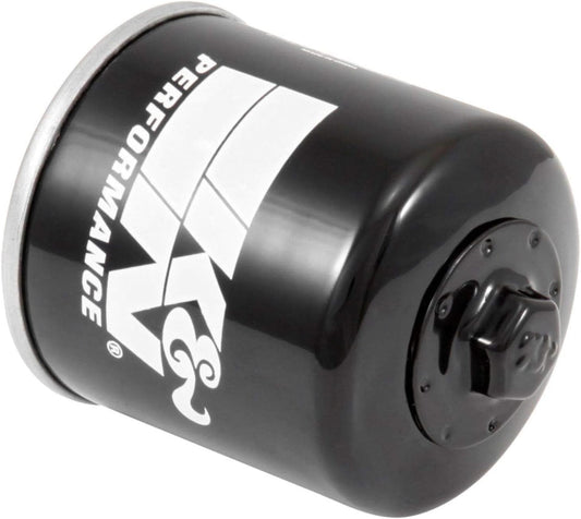 K&N KN-204-1 Motorcycle Oil Filter, High Performance, Wrench Off Nut