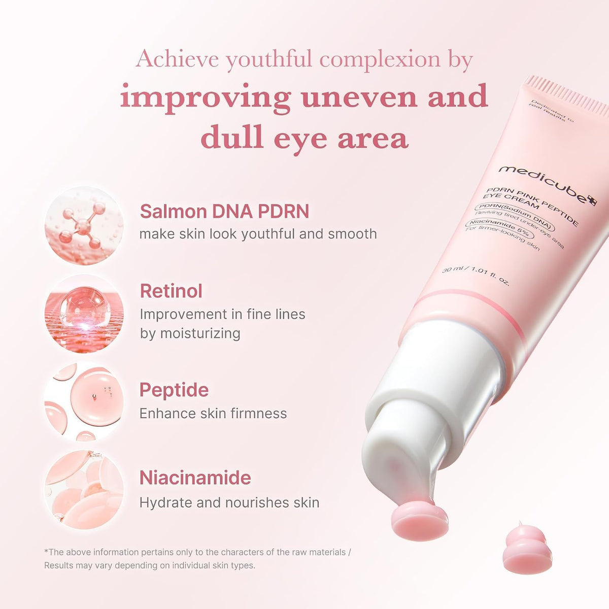 medicube Eye Serum with Salmon DNA PDRN and Pink Peptides - view 3