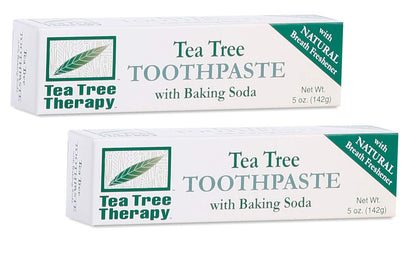 Tea Tree Therapy Toothpaste with Baking Soda, 5 oz, Pack of 2
