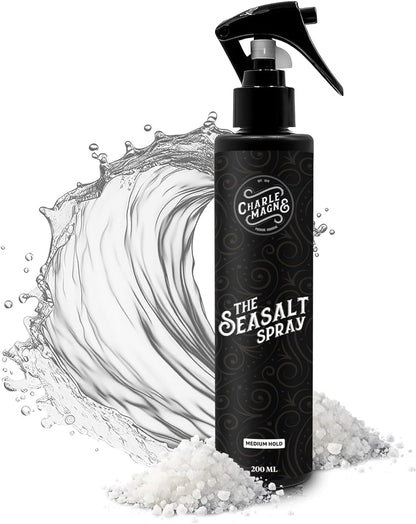 Charlemagne Sea Salt Spray for Men Medium Hold 200 ml (6.76 fl oz)