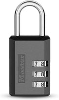 Master Lock 647EC Combination Padlock, 3-Digit, Small