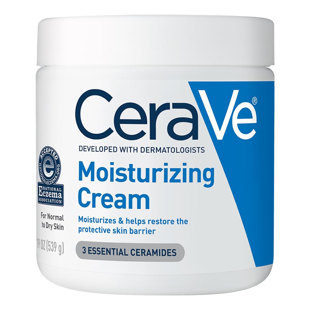 CeraVe Moisturising Cream for Face & Body 539 g (19 oz) — product view
