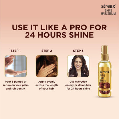 Streax Hair Serum with Walnut Oil 100ml (3.5 oz) - view 4
