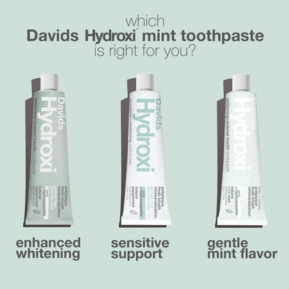 Davids Nano Hydroxyapatite Toothpaste Sensitive Whitening Peppermint 5.25 oz - view 5