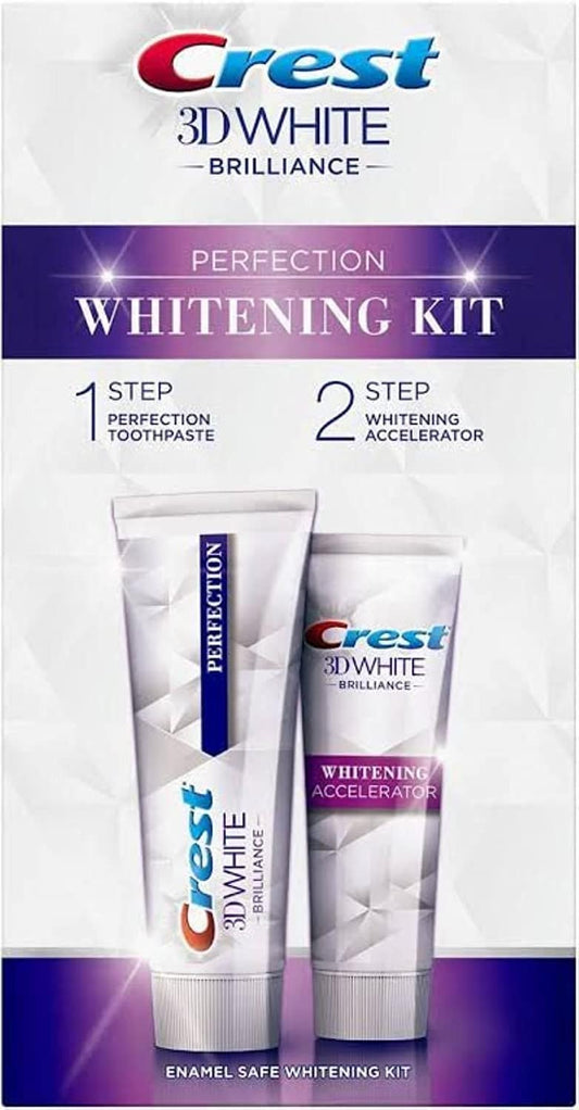 Crest 3D White Brilliance 2 Step Toothpaste Kit