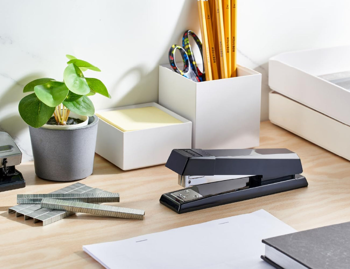 Bostitch No-Jam Premium Desktop Stapler with 1,250 Staples, Black - view 2