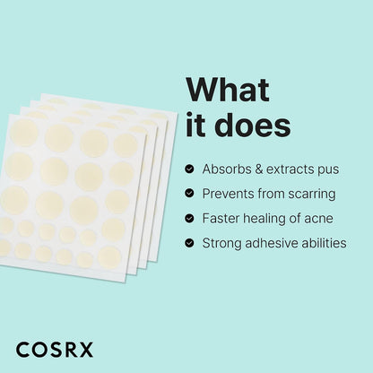 COSRX Master Patch Original Fit Hydrocolloid Pimple Patches, 24 Count - view 6
