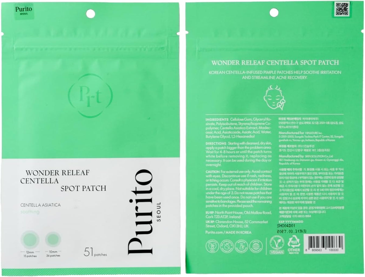 PURITO Centella Spot Patch for Sensitive Skin, 51 Count - view 6