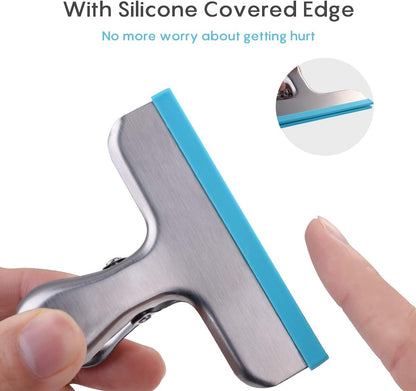 House Again Silicone-Covered Steel Bag Clips, 12 Pack, 3 Inch - view 2