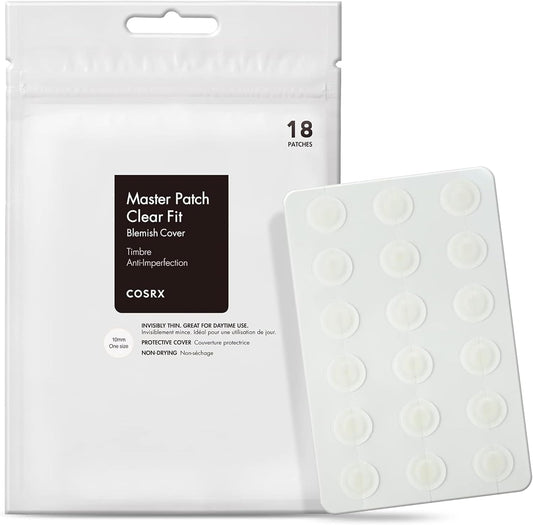 COSRX Master Pimple Patch Clear Fit, 18 Patches