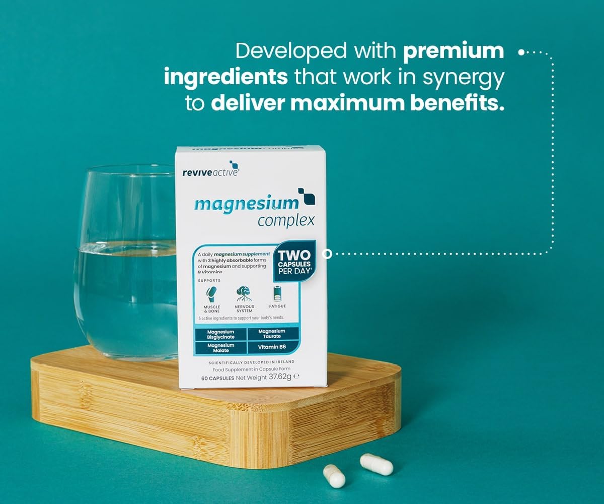 Revive Active Magnesium 3-in-1 Complex Capsules, 60 Count - view 4