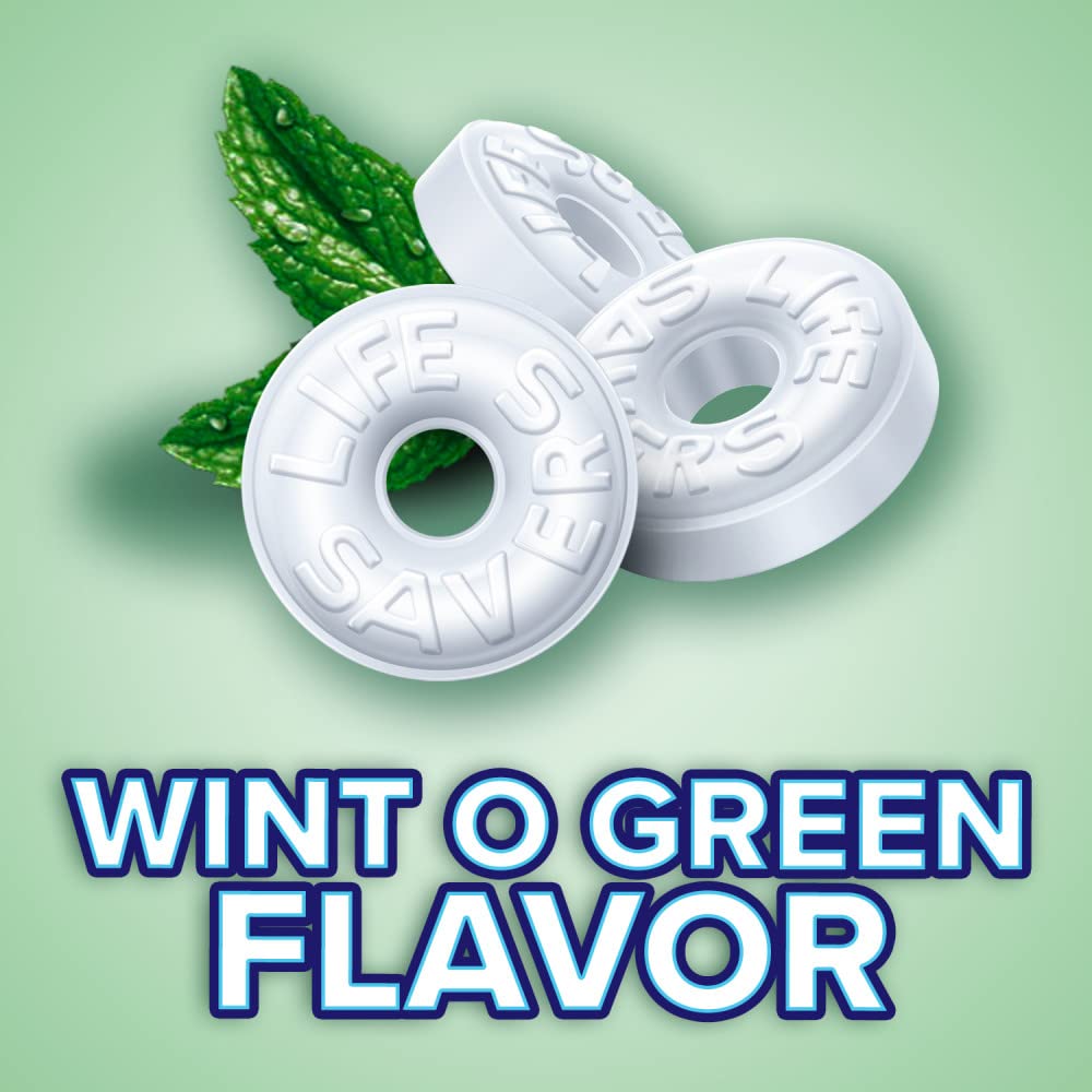Life Savers Wint-O-Green Hard Mints, Individually Wrapped, 13 oz Bag - view 5