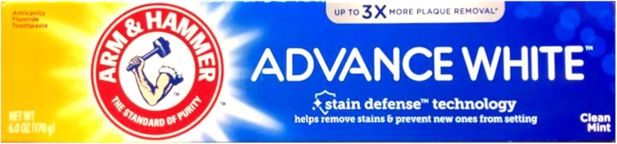 Arm & Hammer Advance White Extreme Whitening Toothpaste 6 oz, Pack of 6 - view 2