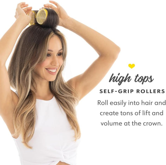 Drybar High Tops Self-Grip Rollers, Yellow, Pack of 6 - view 2