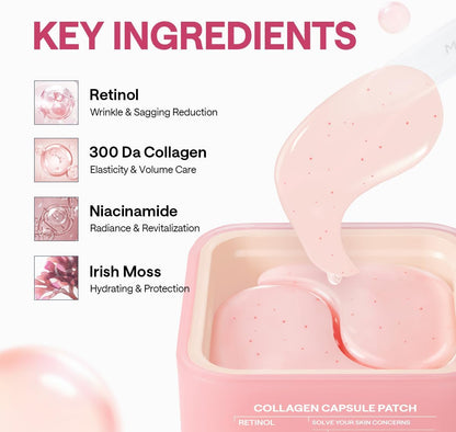 Mediheal Retinol Collagen Capsule Eye Patches, 60 Count - view 4