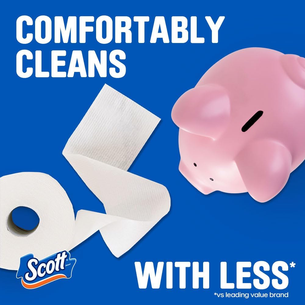 Scott ComfortPlus Toilet Paper 48 Triple Rolls, 231 Sheets per Roll - view 5