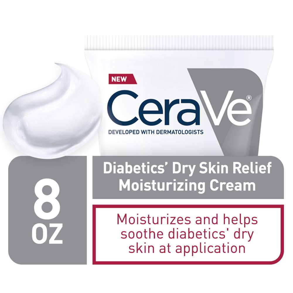 CeraVe Diabetics' Dry Skin Relief Moisturising Cream with Urea, 8 oz - view 2