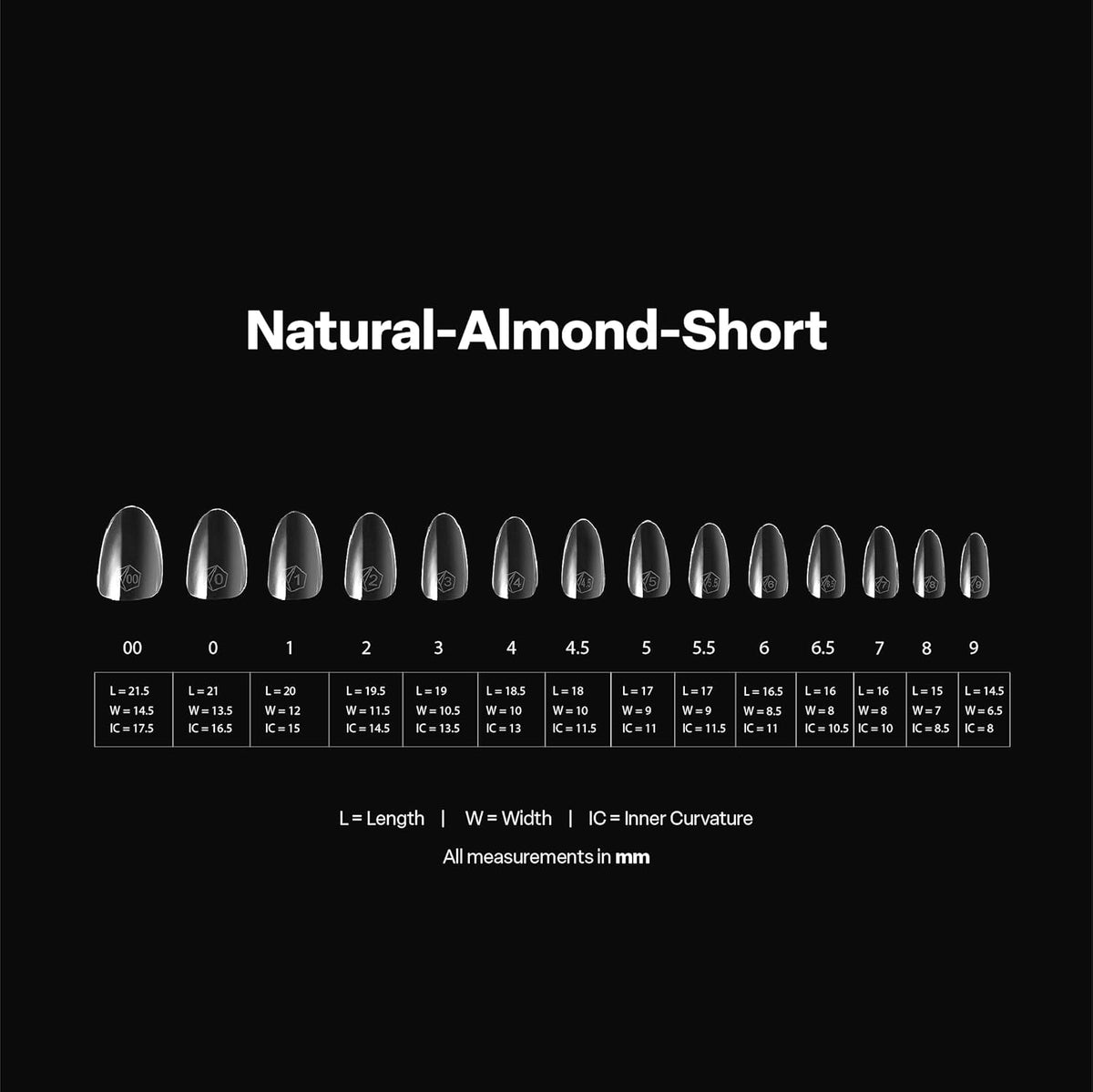 Après Gel-X Natural Almond Short Nail Tips Box, 280 Count - view 4