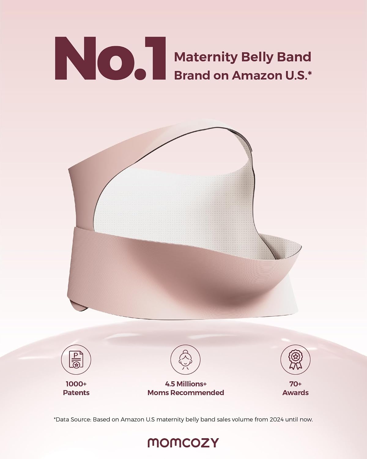 Momcozy CozySupport 3D Ergonest Pregnancy Belly Band - view 5