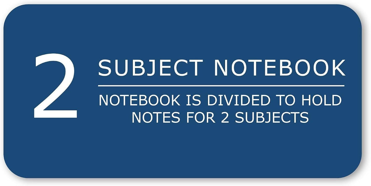 Roaring Spring Environotes Recycled Two Subject Notebook, 80 Sheets - view 6